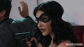 Criminal Outdoor Romance with Blonde Ignites Wild Passion