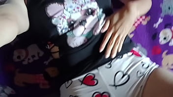 I made my best friend strip for me in the bathroom and then we fucked