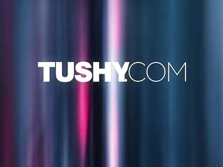 TUSHY Glamorous Besties Milan Cheek And Polly Yangs Have Insane Anal Foursome On Couples Getaway