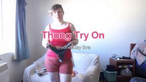 Thong Try On