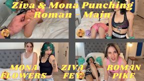 Ziva Mona Punching Roman Main 720p