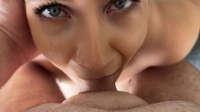 Mercilessly getting your dick stuck in your throat! I love it when I&#039;m used so horny! Flood of sperm!