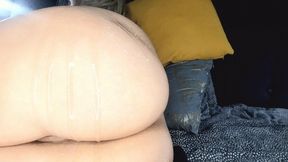 Anal plug,baby oil and getting dripping wet , best combination ever!