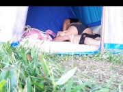 Follada en el bosque sexo arriesgado