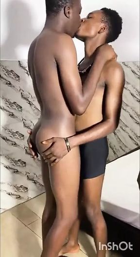 Two Big Dick Tops Go Hard on Two Ebony Bottoms
