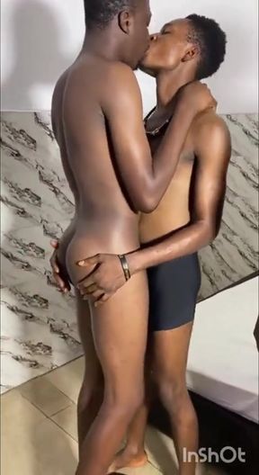 Two Big Dick Tops Go Hard on Two Ebony Bottoms