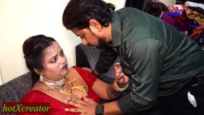 Indian Boss fucking my beautiful wife! Fuck my wife