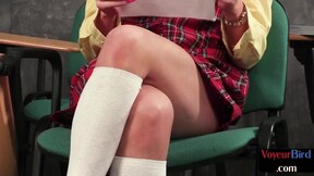 21yo university voyeur teases teacher