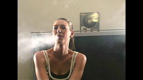 taylor a 22 yr old non nude sfw smoking clips