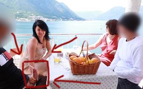 Public! Jerked off a Hot Cock in a Restaurant