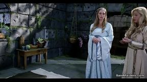 Lady Tanya and her maid - BAREMAIDENS - Tanya Tate &amp_ Cherie Deville