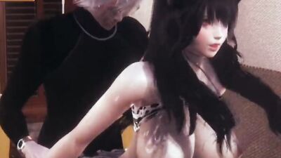 Hentai 3D - Hot fuck with dairy elves