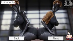 Fortnite Parody Forthub Part-2 All Girls Sex Scenes - Car Toon And Lara Craft