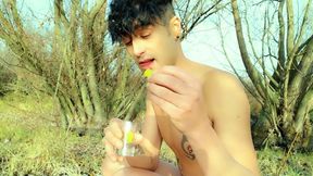Gummy hairy men in butt , guzzling gummy teddies with jizm and urinate on gummy hairy men - vore
