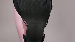 Foot slave trample in high heels