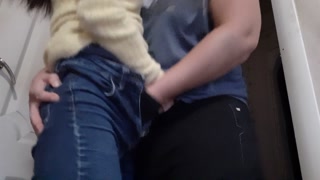 We wanted each other so much that before reaching the bedroom we started fucking in the hallway