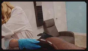 Busty Doctor Danielle Renae’s Steamy Exam