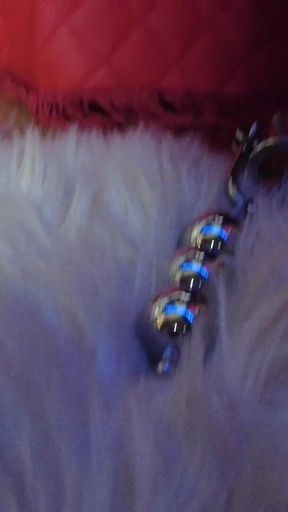 Femdom Mistress Eva Latex Pvc White Dress Solo CBT Toys Heels Fetish BDSM Big Ass MILF Hot
