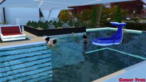 bulma madrastra y esposa epi 3 hermosa esposa adicta al sexo le gusta que la folle su y su amigo jovenes con el guevo mas grande que su marido cornudo le gusta que le den duro por el culo ntr