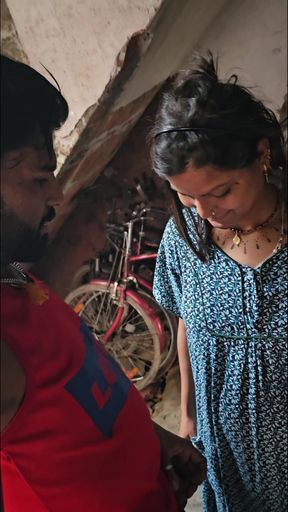 Desi village girlfriend boyfriend real homemade Fucking in Indian  village