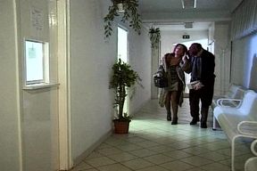 French Lady Gang Banged by Doctors