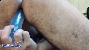 malik drago9 - anal masturbation dildo asshole open handjob