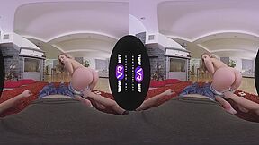 Tiny Blonde Gives The Gift Of Sex With Lady Bug