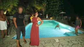 Wild Anal Cumshot Party at Porno Villa