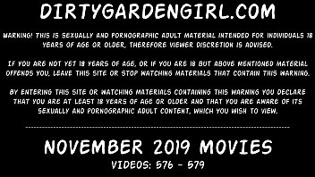 Dirtygardengirl NOVEMBER 2019 NEWS: huge prolapse, fisting insertions