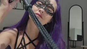 000072 Goddess Vida whipping her puppy Part 1