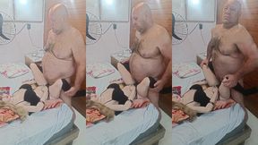 loira de 20 anos quer passar amanha toda na cama com esse coroa