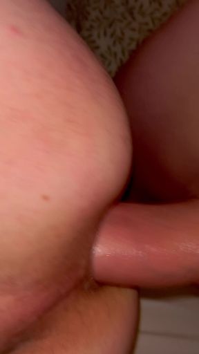 Close-up of his big XXL cock