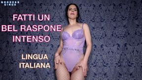 LINGUA ITALIANA - FATTI UN BEL RASPONE INTENSO