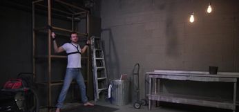 Straight dude enjoys a sucking and milking session