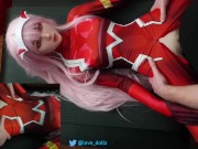 Fucking Zero Two from Darling in the Franxx petite sex doll