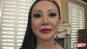 Mesmerizing Asian MILF Ange Venus in cowgirl fuck for searing orgasmic reactions