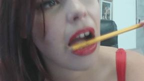 Oral Fixation - Chewing My Pencils in Half 720p mp4