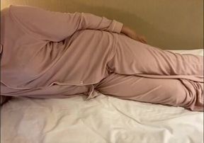 Intimate Moments: Japanese Milf in Lingerie Explores Her Desires on Webcam