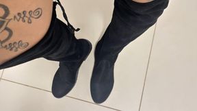seducing you with my over the knee boots