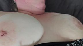 Curvy Beauty Enjoys a Sensual Moment - Thick Curves and Alluring Touches!