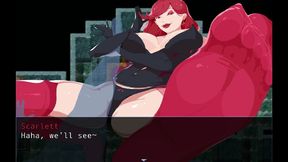 tower trample [ femdom hentai game ] ep.3 high heels fetish domination !