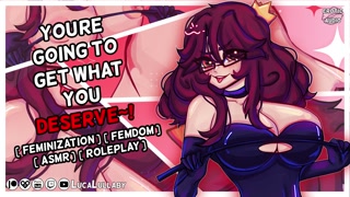ASMR | Cheaters Must Be Feminized | Feminization Femdom Hentai Audio Rolepl