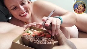 Cum on Food