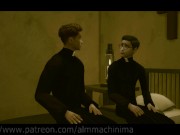 Young priests' secret fuck in dormitory Part 1 -TALES FOR ADULTS- SHORT STORY SERIES