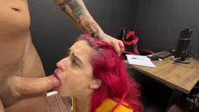 College Girl Seduced the Teacher and Pay with Her Body - Creampie at the End