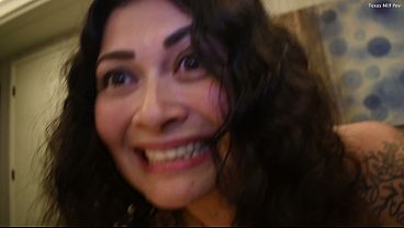 Latina MILF takes BBC in doggystyle and loves it