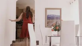 Unexpected bridal switch in Girlsway's quickie plans