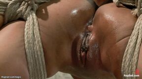 ”Hogtied black oiled & humiliated”