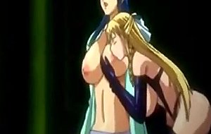 Hentai tits lesbian domination delight