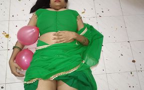 Bhabhi Smeared Cake Onto Cock and Licked It, Then Ride Her Devar